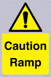 Caution Ramp
